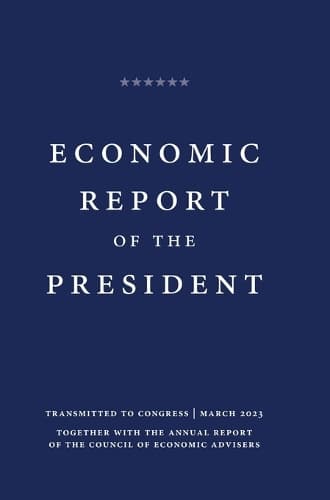 Cover of Economic Report of the President 2023