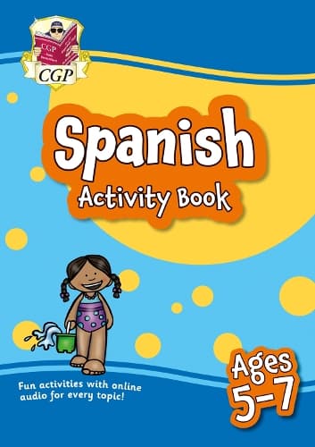 Cover of Spanish Activity Book for Ages 5-7 (with Online Audio)