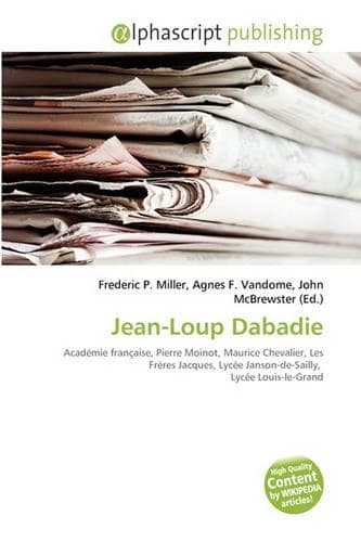 Cover of Jean-Loup Dabadie