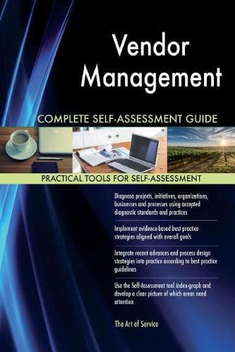 Cover of Vendor Management Complete Self-Assessment Guide