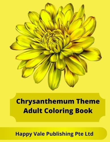 Cover of Chrysanthemum Theme Adult Coloring Book