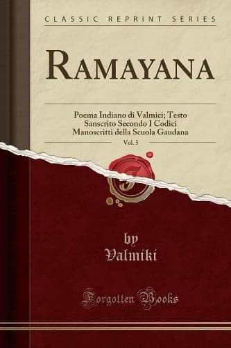 Cover of Ramayana, Vol. 5