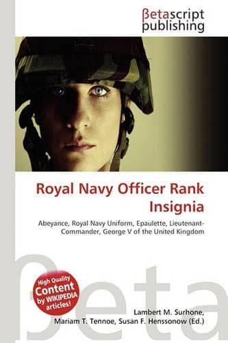 Cover of Royal Navy Officer Rank Insignia