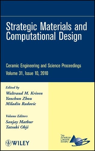 Cover of Strategic Materials and Computational Design, Volume 31, Issue 10