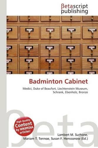 Cover of Badminton Cabinet