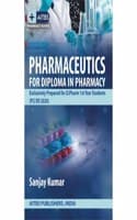 Cover of Pharmaceutics for Diploma in Pharmacy (PCI ER 2020