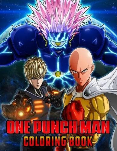 Cover of One Punch Man Coloring Book