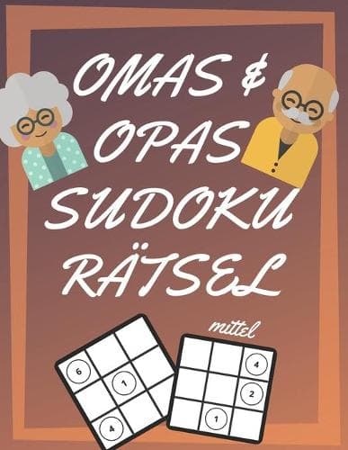 Cover of Omas und Opas Sudoku Rätsel
