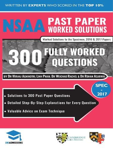 Cover of NSAA Past Paper Worked Solutions