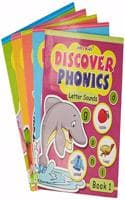 Cover of Jolly Kids Discover Phonics Book Set (Set of 5)