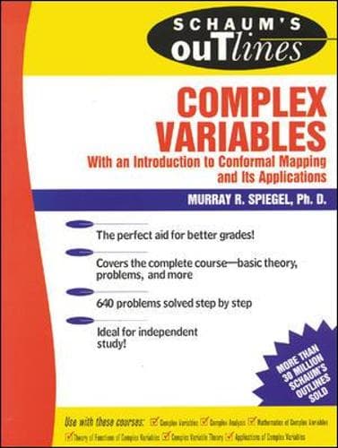 Cover of Schaum's Outline of Complex Variables