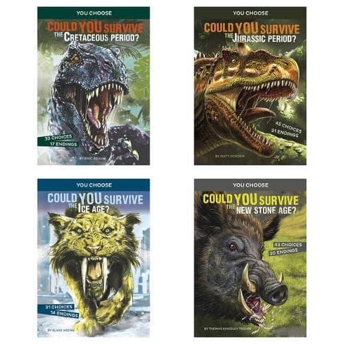 Cover of You Choose: Prehistoric Survival: (You Choose: Prehistoric Survival)
