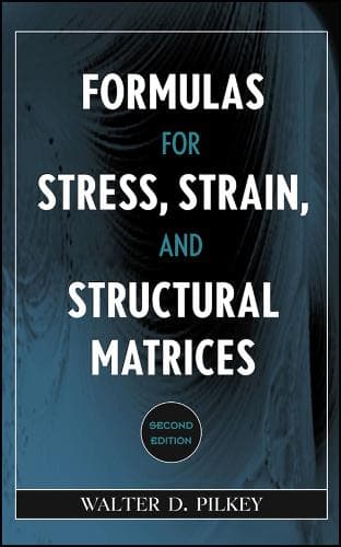 Cover of Formulas for Stress, Strain, and Structural Matrices