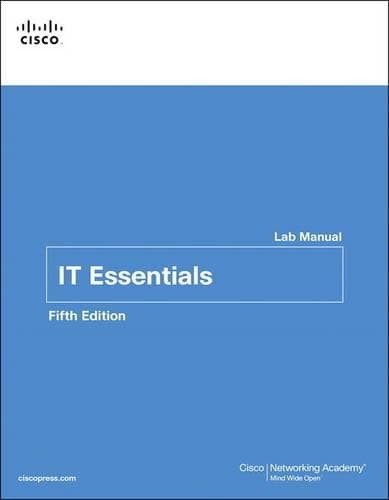 Cover of IT Essentials Lab Manual
