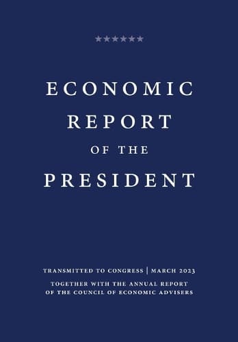Cover of Economic Report of the President 2023