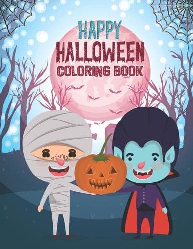 Cover of Happy Halloween Coloring Book