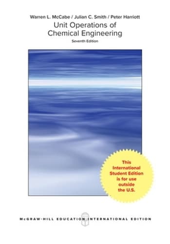 Cover of Unit Operations of Chemical Engineering (Int'l Ed)