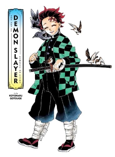 Cover of The Art of Demon Slayer: Kimetsu no Yaiba: (The Art of Demon Slayer: Kimetsu no Yaiba)