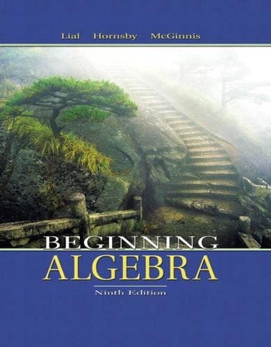 Cover of Beginning Algebra