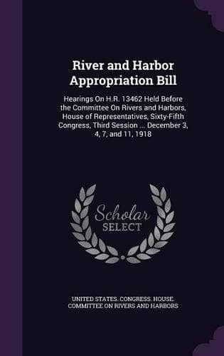 Cover of River and Harbor Appropriation Bill