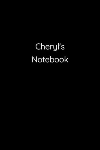 Cover of Cheryl's Notebook