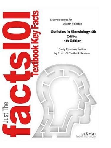 Cover of Statistics in Kinesiology-4th Edition