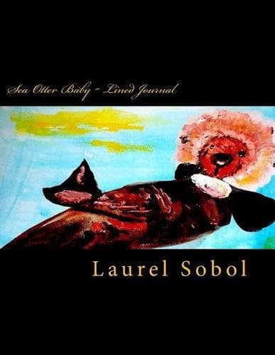 Cover of Sea Otter Baby Lined Journal