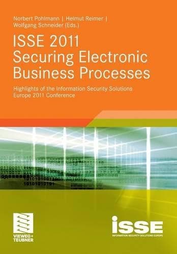 Cover of ISSE 2011 Securing Electronic Business Processes
