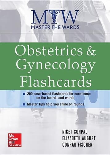 Cover of Master the Wards: Obstetrics and Gynecology Flashcards
