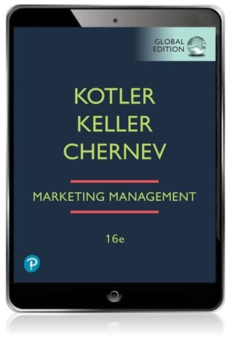 Cover of Marketing Management, Global Edition