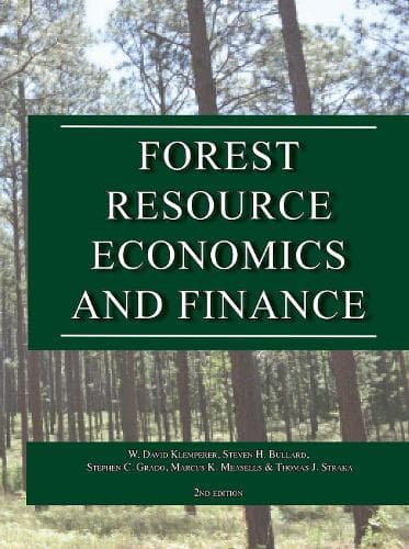 Cover of Forest Resource Economics and Finance