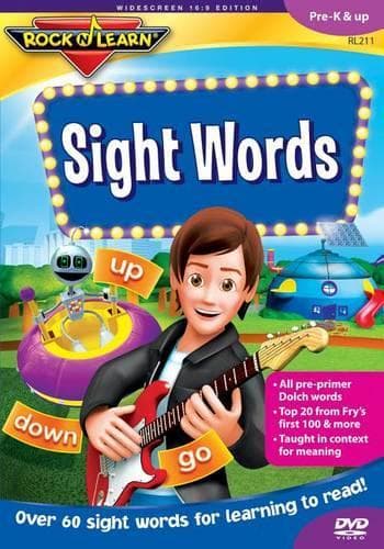 Cover of Sight Words Level 1 DVD