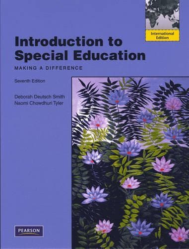 Cover of Introduction to Special Education