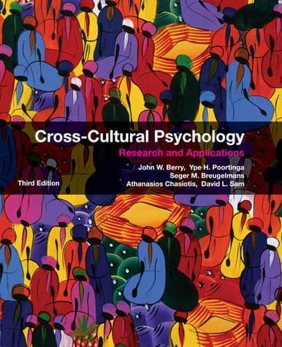 Cover of Cross-Cultural Psychology