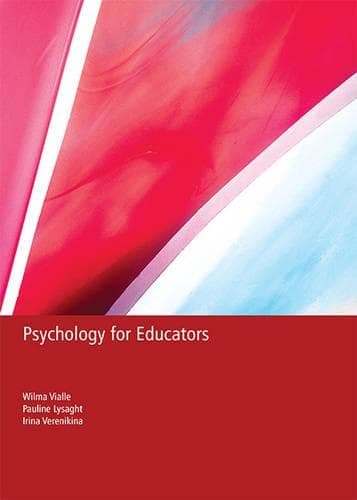 Cover of Psychology for Educators