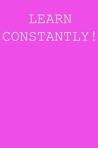 Cover of Learn constantly!