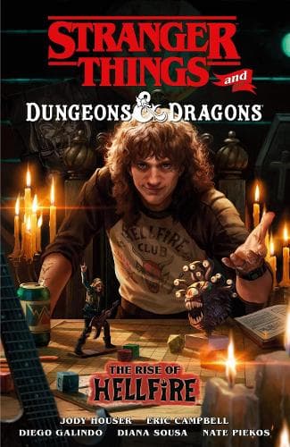 Cover of Stranger Things and Dungeons & Dragons: The Rise of Hellfire