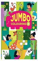 Cover of Navneet Jumbo Colouring Book 4