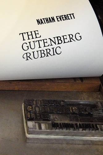 Cover of The Gutenberg Rubric