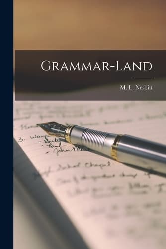 Cover of Grammar-land