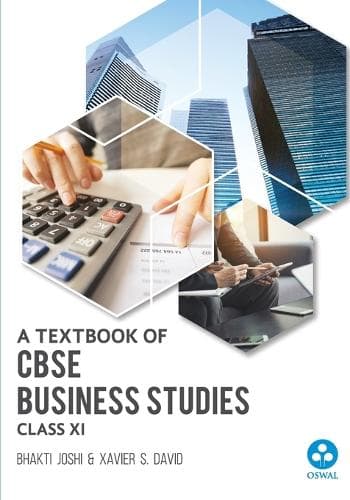 Cover of Business Studies Textbook for CBSE Class 11