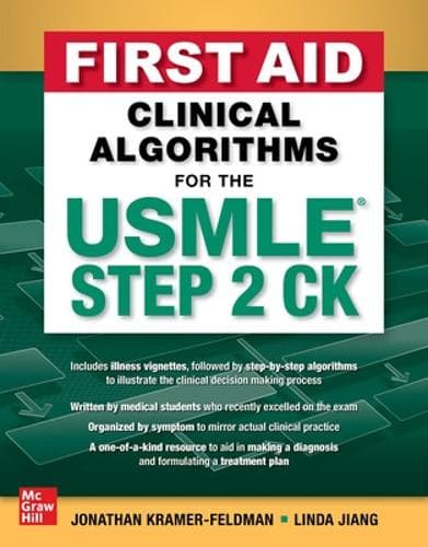 Cover of First Aid Clinical Algorithms for the USMLE Step 2 CK