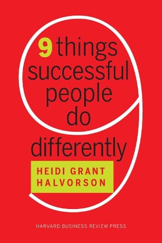 Cover of Nine Things Successful People Do Differently