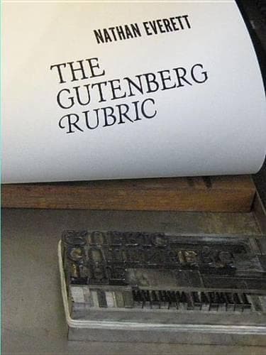 Cover of The Gutenberg Rubric