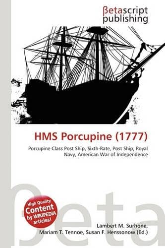 Cover of HMS Porcupine (1777)