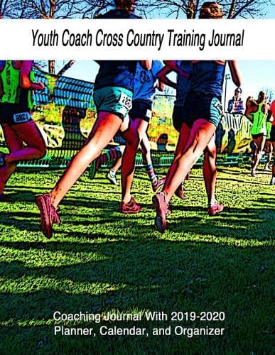 Cover of Youth Coach Cross Country Coaches Notebook