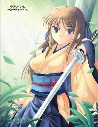 Cover of Anime Girl Drawing Book