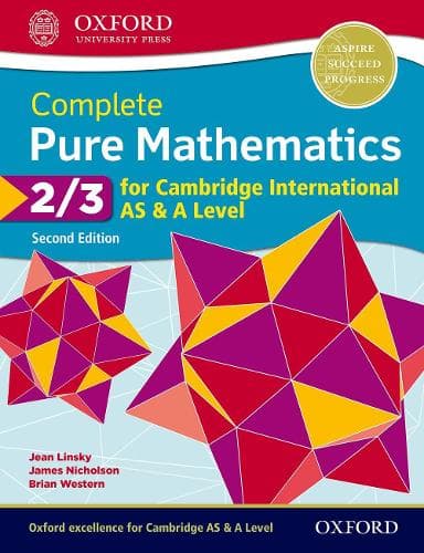Cover of Complete Pure Mathematics 2 & 3 for Cambridge International AS & A Level