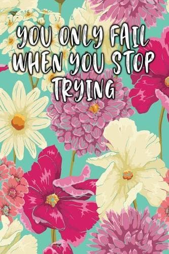 Cover of You Only Fail When You Stop Trying