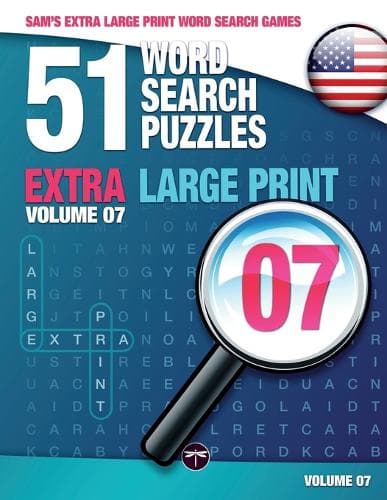 Cover of Sam's Extra Large-Print Word Search Games